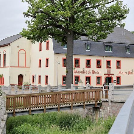 Gasthof Und Hotel Roter Hirsch Claußnitz Exterior foto